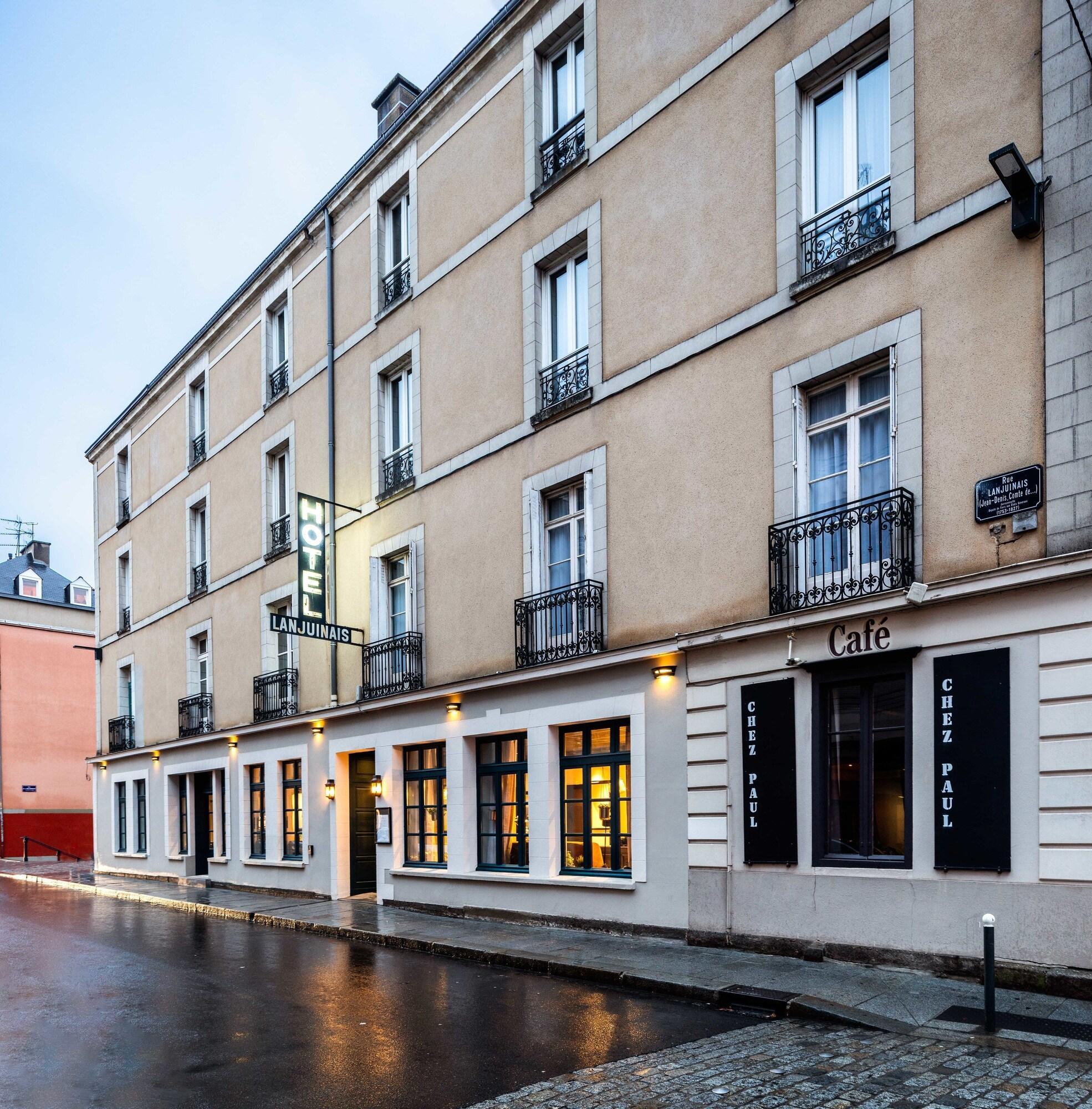 Hotel Lanjuinais Rennes Zewnętrze zdjęcie